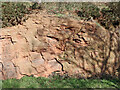 Permian Bridgnorth Sandstone at Quatford in Shropshire