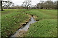 Stream crossing The Lees