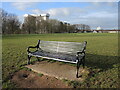 A seat to watch the cars and canal boats go by