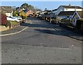 Fairfield roadway and houses, Penperlleni