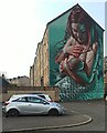 Mermaid mural, Greenock