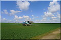 TF0329 : Crop spraying by Tim Heaton