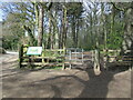 Entrance to Big Wood, Bestwood Country Park