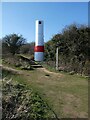 NT2084 : Navigation beacon at Hawkcraig Point by Oliver Dixon
