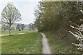 Bridleway by golf course