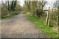 Sign for the Thames Path