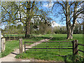 Footpath and fields in Horsenden