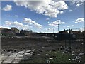 Site of Newbiggin Hall Shopping Centre following demolition