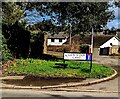 Llew-A-Dor Cwrt direction sign, Caerleon