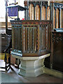 NY9365 : The Church of St John of Beverley, St John Lee - pulpit by Mike Quinn