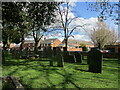 The churchyard, Syston