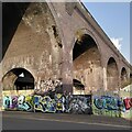 Railway viaduct crossing Milk Street, Digbeth