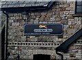 Foxhunter Inn information board, Nantyderry, Monmouthshire