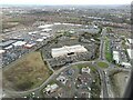 The Phoenix retail park from the air