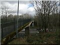 Footbridge over the M77