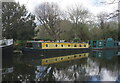 Canal boat Dancing Girl, Grand Union Canal