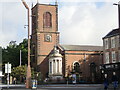 NZ4419 : St Thomas' Church and War Memorial by Eirian Evans
