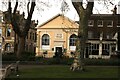 View of the Newington Green Meeting House from Newington Green