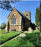 SP4134 : Church of St Laurence, Milcombe by AJD