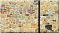 Stonework on barn at Lower North Park Farm