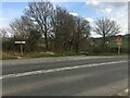 Road junction near Llanafan-Fawr