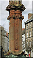 NY9364 : The Temperley Memorial Fountain, Market Place - the SE side by Mike Quinn