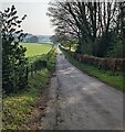 East along a minor road, Llanover, Monmouthshire