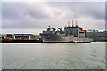 SX4454 : US Navy Ship at Devonport by David Dixon