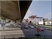 SP0588 : Hockley Flyover and Soho Hill by A J Paxton