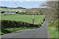 Broughton Road, looking towards Danebury