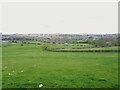 View towards Leeds city centre from above Farnley