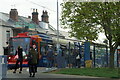 Tram terminus at Malin Bridge, Sheffield