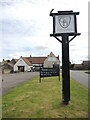 A sign for the George and Dragon, Felton