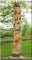 Dog totem pole, Kings Weston House