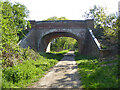 Bridge over former railway north of Felsted