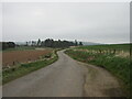 Minor road between Carmont and Drumlithie