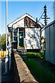 Aylesford railway station signal box