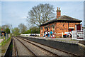 SK3900 : Shenton Railway Station by Oliver Mills