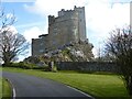 Roch Castle from the driveway