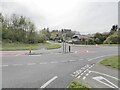 Cycle route crossing of the A1