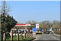 Esso filling station at Tesco in Hastings Road Battle