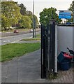 Vote Conservative placard, Malpas Road, Newport