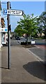 High Street Car Park direction sign, Stonehouse