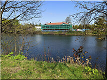 NS5964 : The West Boathouse, Glasgow Green by Thomas Nugent