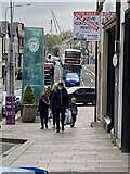 H4572 : Market Street, Omagh by Kenneth  Allen