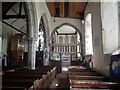 TQ9245 : The south aisle and Dering Chapel in Pluckley Church by Marathon