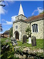 TQ9245 : St Nicholas Church, Pluckley by Marathon