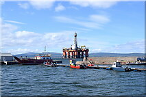 NH7867 : Cromarty Harbour (another view) by Bill Harrison