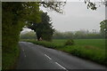 Lane leading into Bredfield from the south