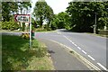 Road junction in Whelford